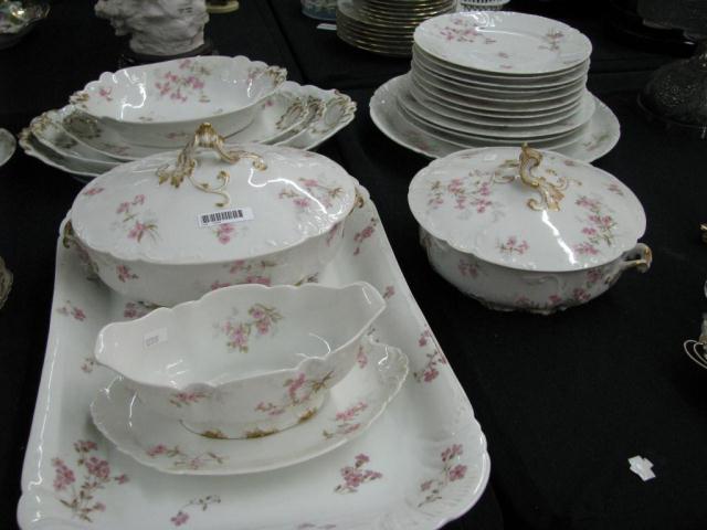 Appraisal: Group of Limoges and Haviland china mostly serving pieces all