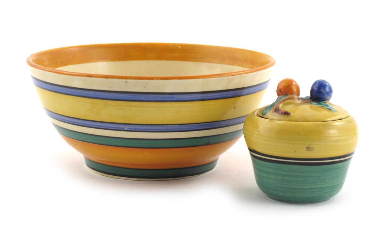 Appraisal: Liberty Band a Clarice Cliff Bizarre bowl