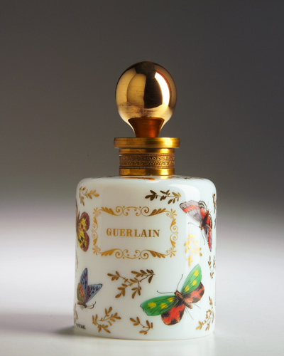 Appraisal: GUERLAIN Perfume bottle for various scents limited edition in enameled