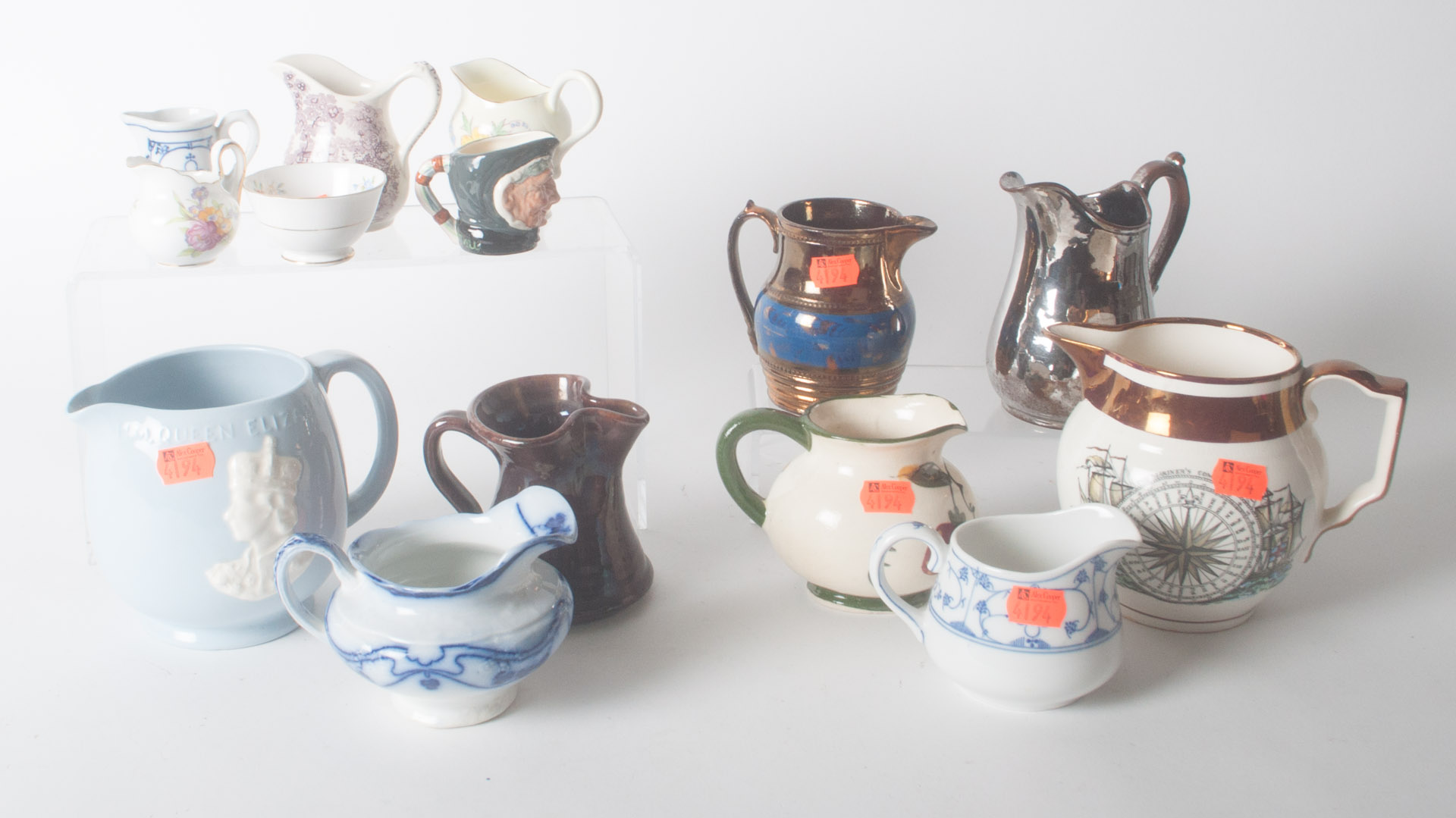 Appraisal: Assorted porcelain and ceramics including Royal Doulton lustreware coronation ware