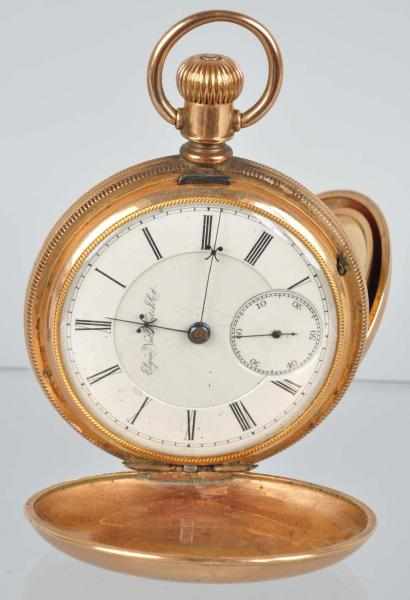 Appraisal: Elgin Hunter Case Pocket Watch Description Working signed B W