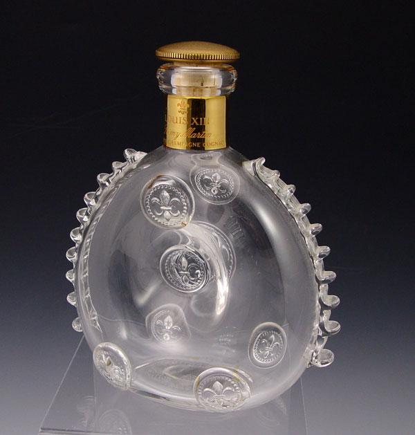 Appraisal: REMY MARTIN LOUIS XIII BACCARAT COGNAC BOTTLE Baccarat crystal bottle