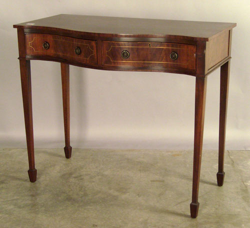 Appraisal: Hepplewhite style mahogany server h w