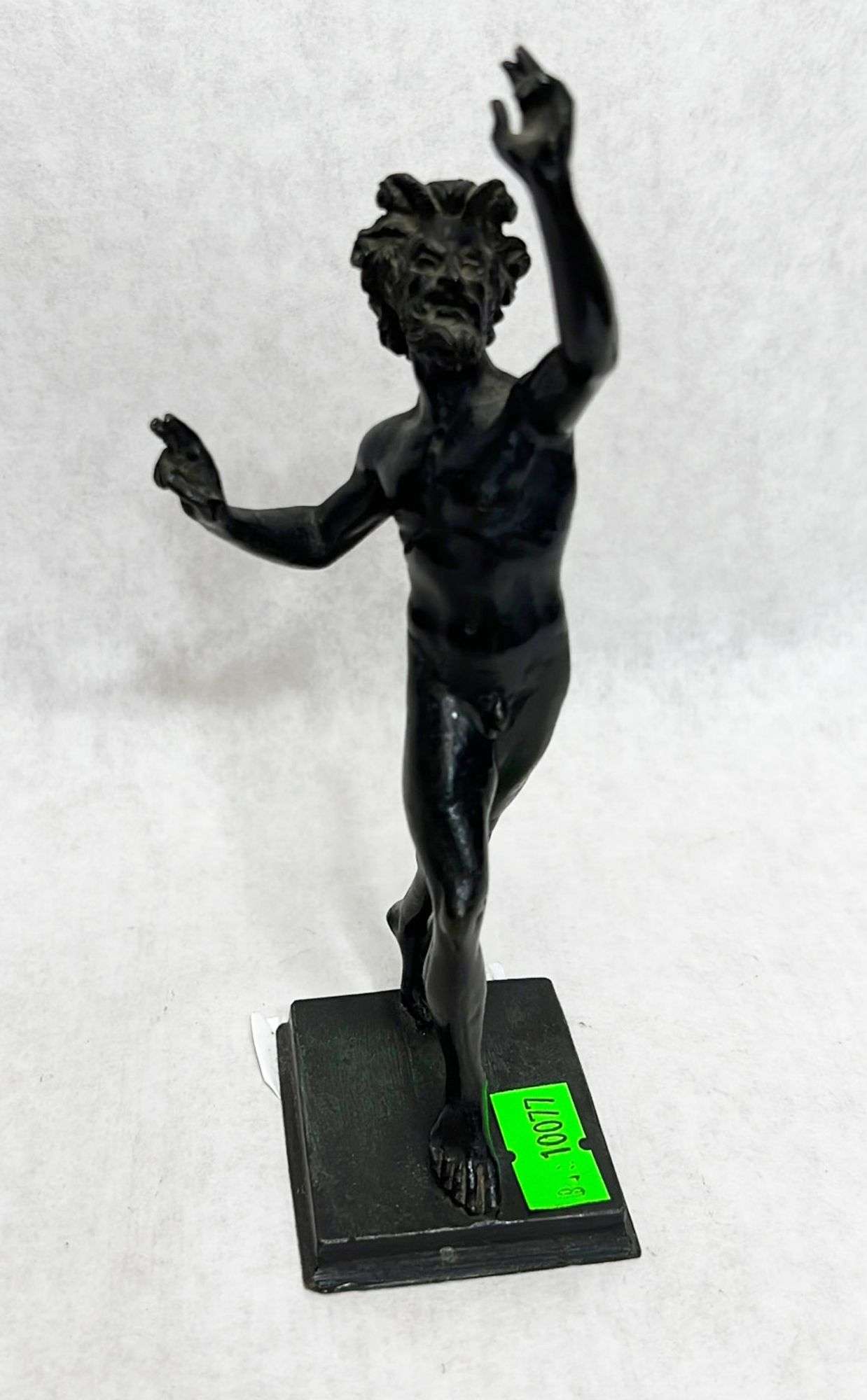 Appraisal: Grand Tour style dancing faun cabinet statue thC or earlier