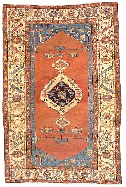 Appraisal: A Serapi carpet Northwest Persia late th century size approximately