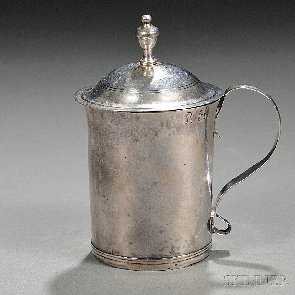 Appraisal: Silver Beaker John Dixwell - Boston c - with flared