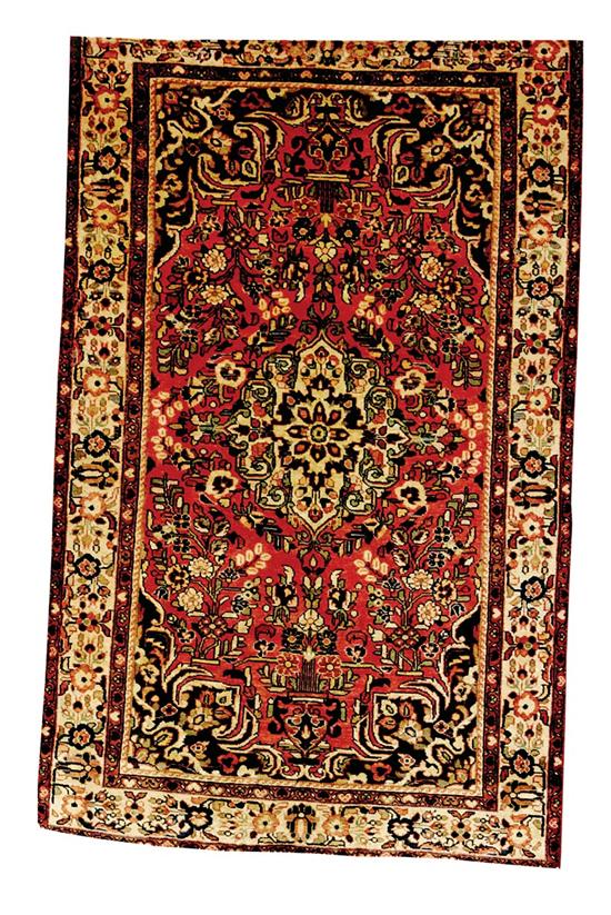 Appraisal: Persian Lilihan carpet ' x '