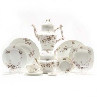 Appraisal: The Giles Family Limoges China circa pieces including a coffee