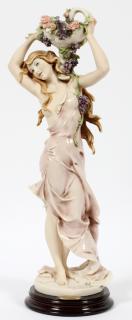 Appraisal: GIUSEPPE ARMANI BISQUE FIGURE GIUSEPPE ARMANI BISQUE FIGURE H LILAC