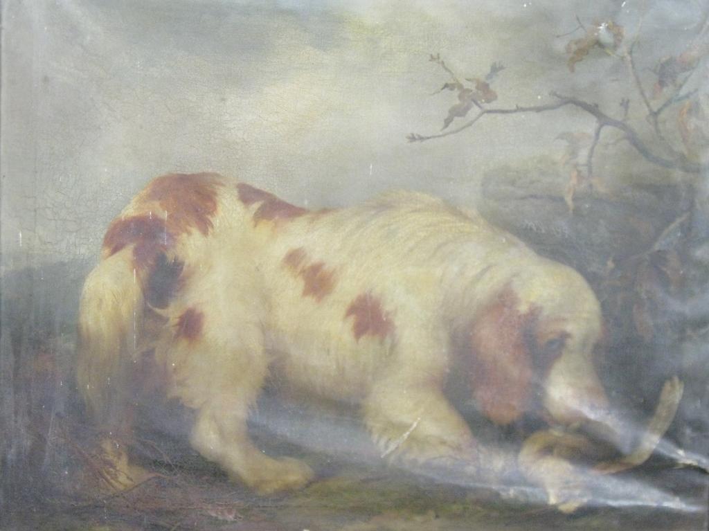 Appraisal: CIRCLE OF EDWIN COOPER - A Clumber Spaniel with a