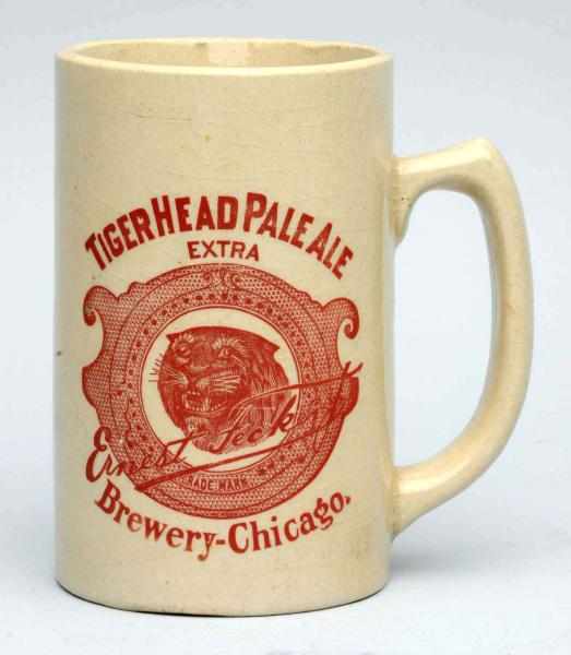 Appraisal: Tiger Head Pale Ale Extra Beer Mug Wonderful example of