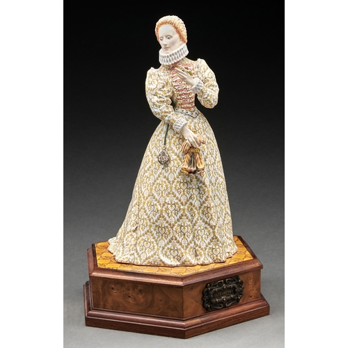 Appraisal: A Royal Worcester figure of Elizabeth I from the Queens