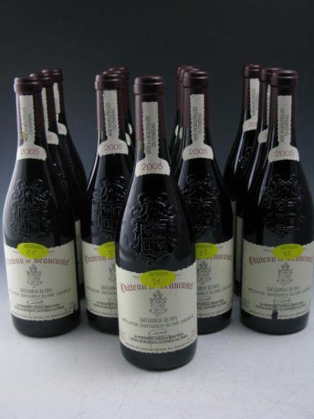 Appraisal: Chateau Beaucastel Chateauneuf-du-Pap RP