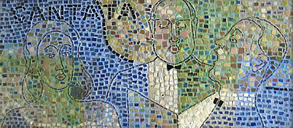 Appraisal: Margaret Bell Bruton American - Untitled Mosaic signed 'M Bruton'