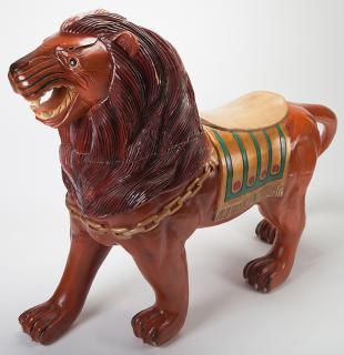 Appraisal: Large Carousel Tiger Figure Large Carousel Tiger Figure Manufacturer unknown