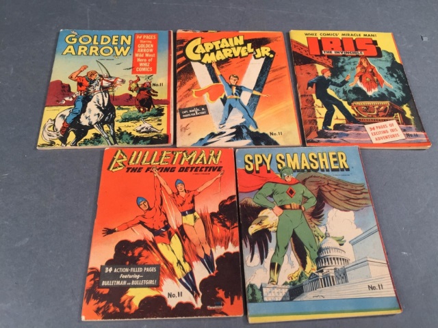 Appraisal: Mighty Midget Box Full of Books Comic Set Ungraded unrestored