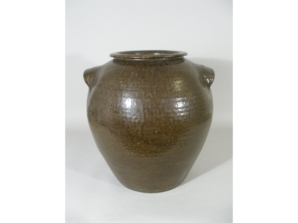 Appraisal: NC Pottery Daniel Seagle Monumental Storage Jar - Catawba Valley