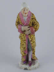 Appraisal: Meissen A ceramic figure of a gentleman in dressing gown