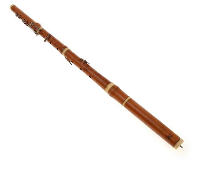 Appraisal: FLUTE C - EARLY TH CENTURY BOXWOOD AND IVORY FLUTE