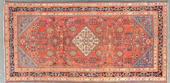 Appraisal: Antique Mahal rug Persia circa x Estimate - Good condition