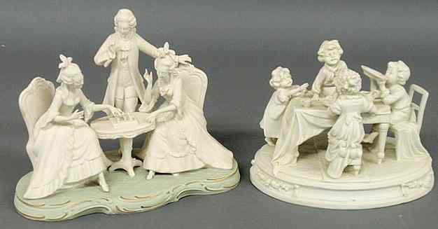 Appraisal: German porcelain figural group by A W Fr Kister of