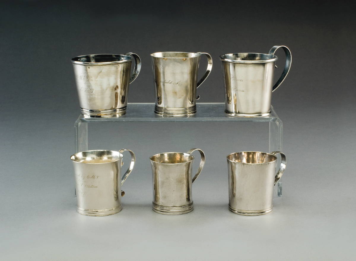 Appraisal: BOSTON MASSACHUSETTS SILVER CHILDREN'S CUP JOHN DIXWELL CIRCA - Engraved