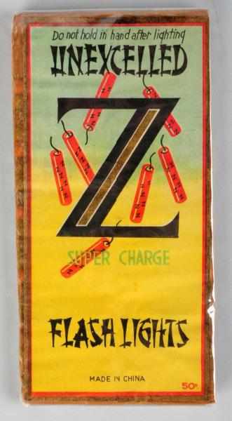 Appraisal: Unexcelled Z -Pack Firecrackers Class Logo crackers Condition Near Mint