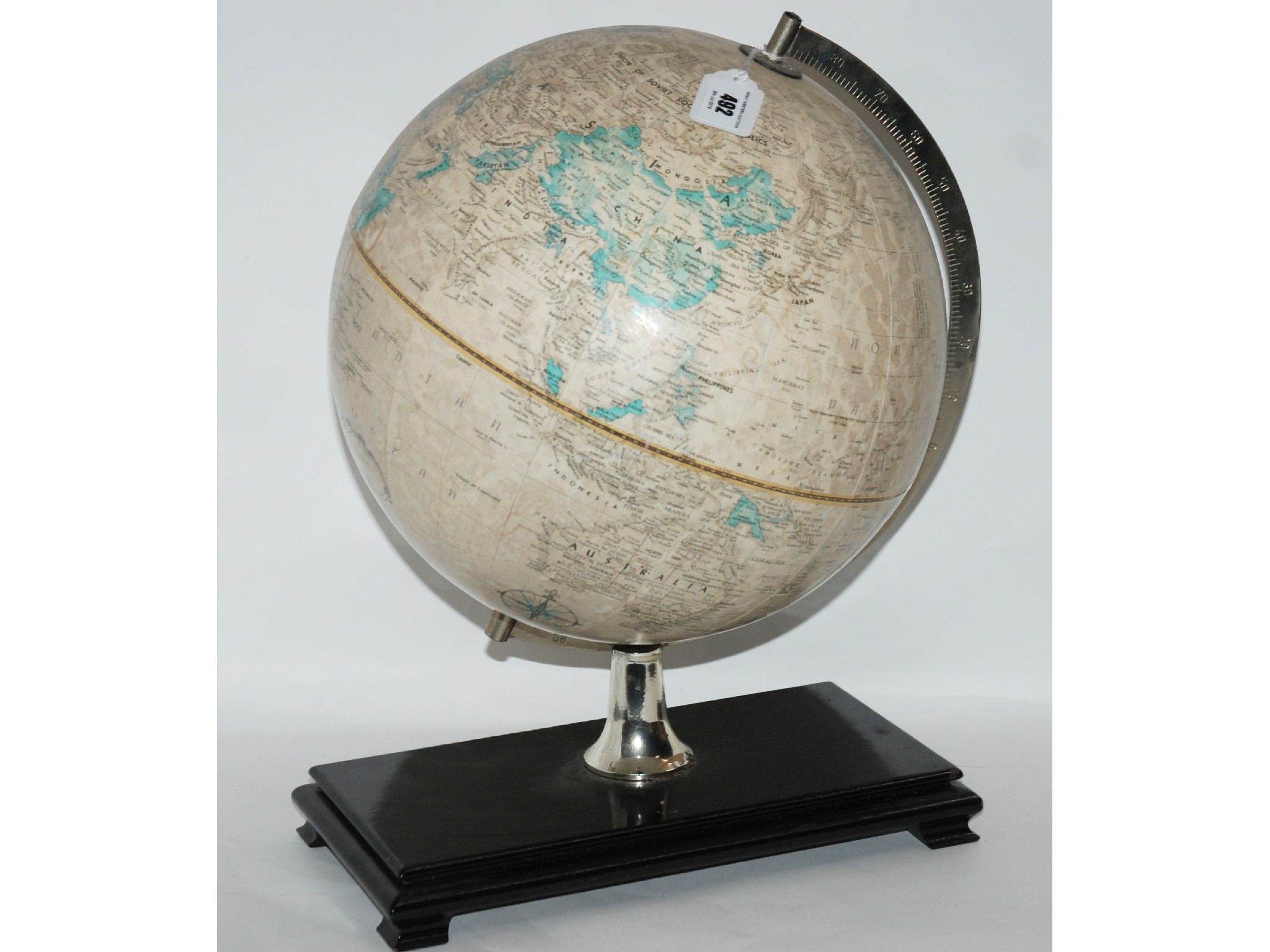 Appraisal: A Scan-Globe model world globe