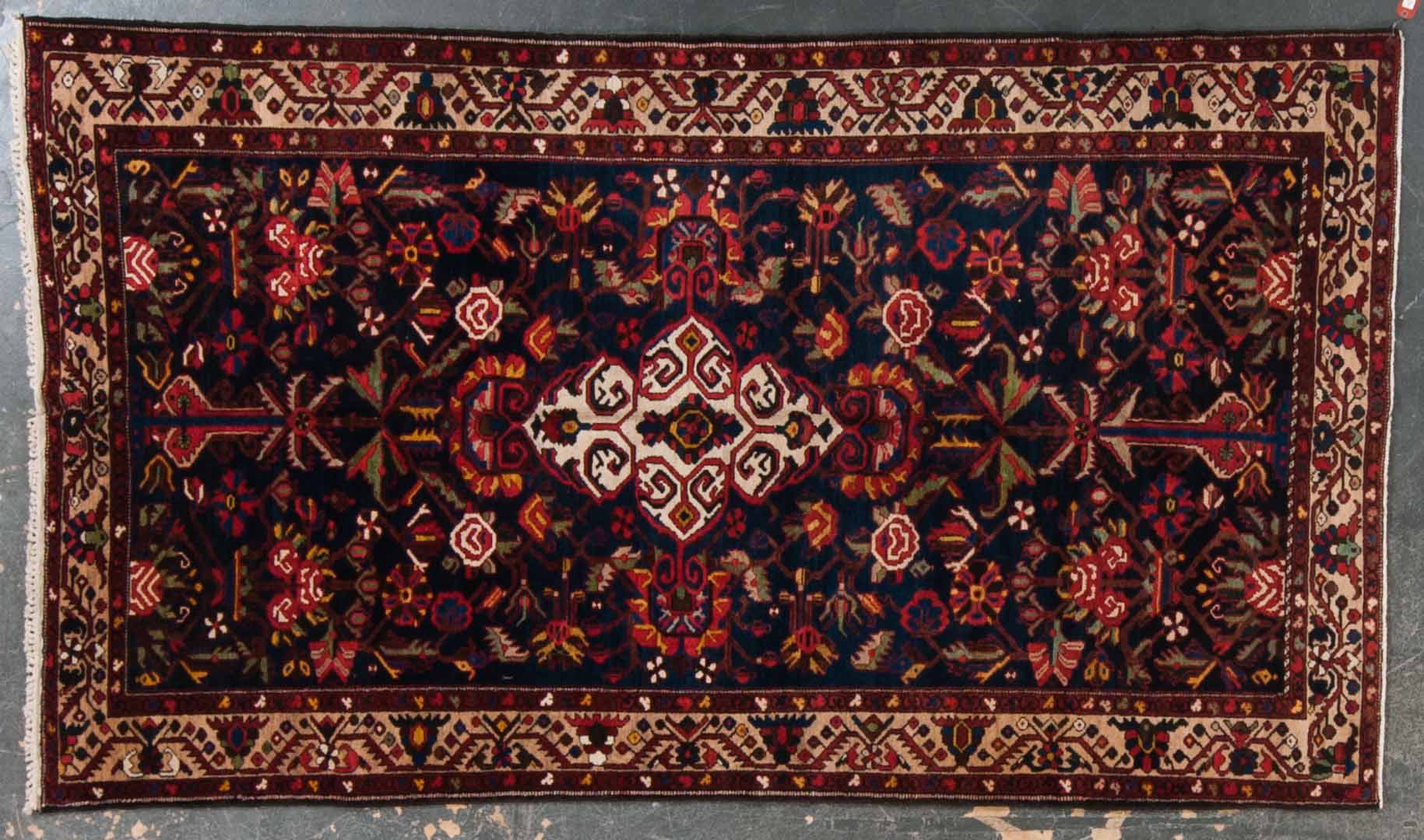 Appraisal: Antique Bahktiari rug approx x Persia circa