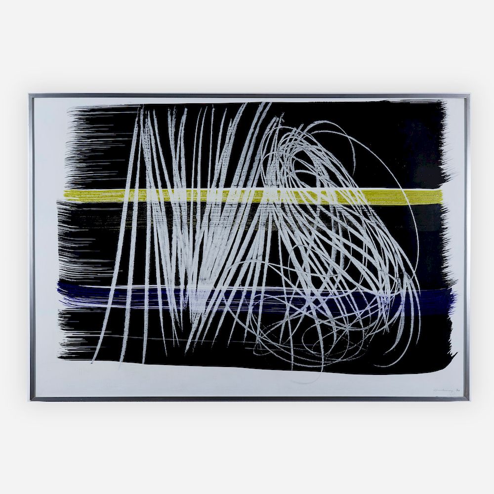 Appraisal: Hans Hartung - P A Lot Hans Hartung German French