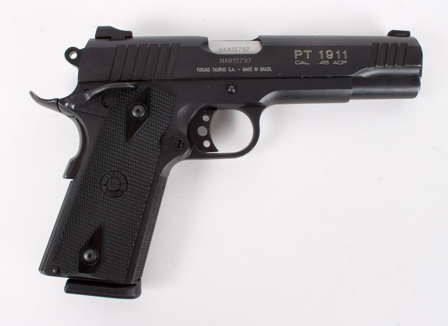 Appraisal: Taurus PT Semi-Automatic Pistol serial NANA caliber the barrel long