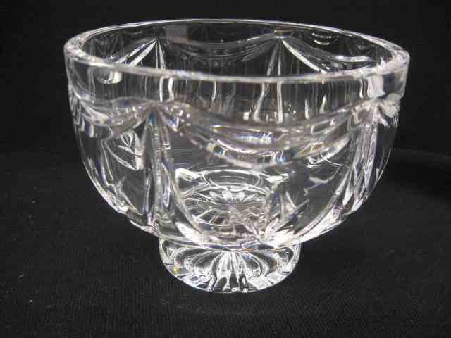 Appraisal: Waterford Cut Crystal Bowl low pedestal base signed '' diameter