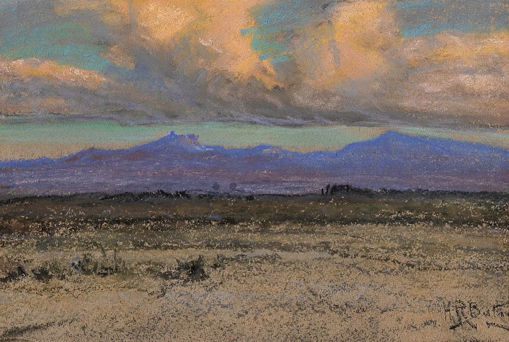 Appraisal: Howard Russell Butler Southwestern Landscape HOWARD RUSSELL BUTLER - Southwestern