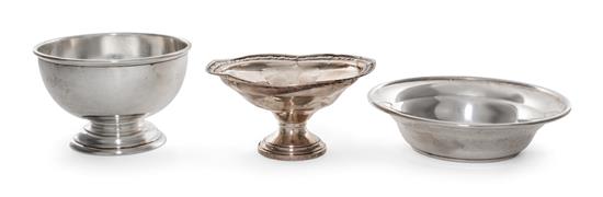 Appraisal: Sale Lot A Group of American Silver Bowls th Century