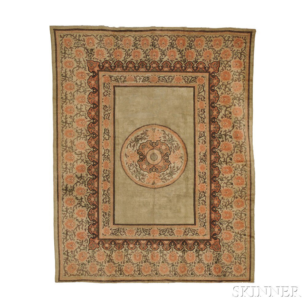 Appraisal: Chinese Peking Carpet third quarter th century the empty light