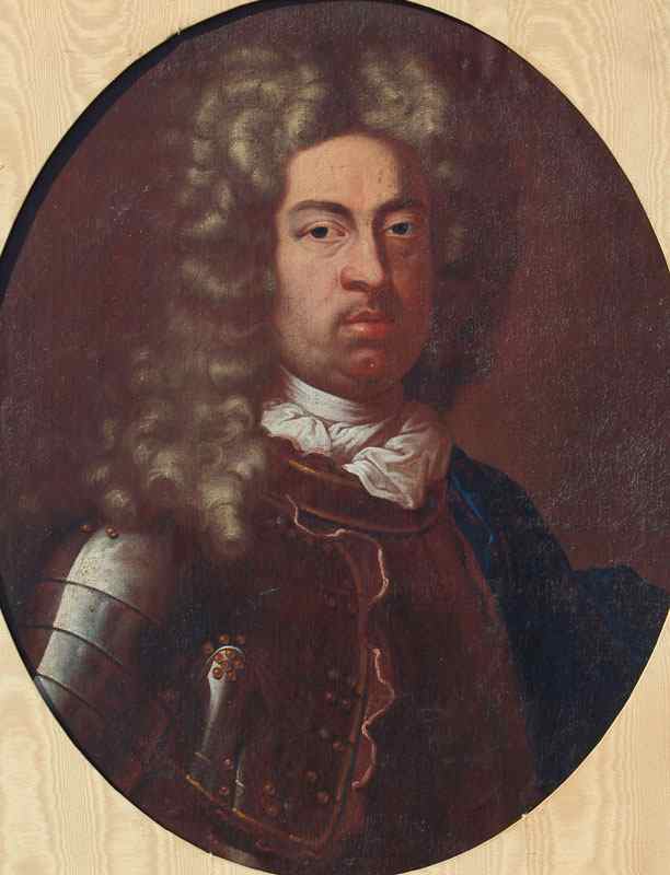 Appraisal: EARLY PORTRAIT OF THE FIRST DUKE OF MARLBOROUGH Oil Canvas