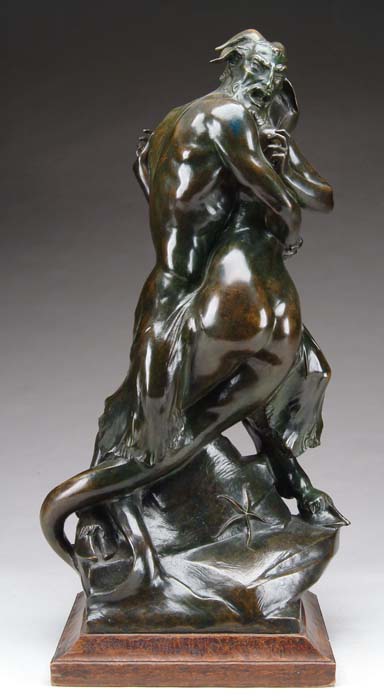 Appraisal: ROBERT INGERSOLL AITKEN American - THE ABDUCTION Bronze figural group