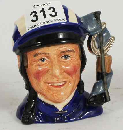 Appraisal: Royal Doulton Small Character Jug Willie Carson OBE D Limited