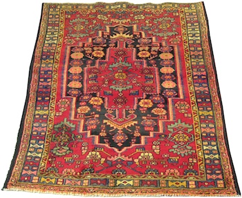 Appraisal: A Bidjar Carpet A Bidjar carpet approx '- x '-