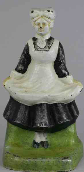 Appraisal: MILK MAID IN APRON DOORSTOP Judd Co ''cJo '' cast