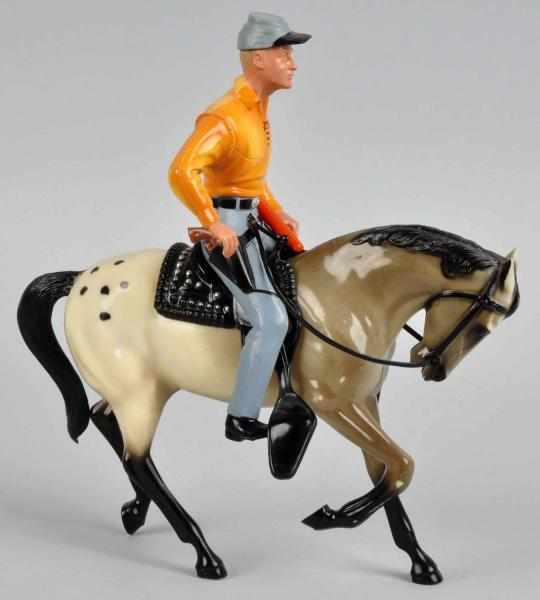 Appraisal: Hartland Johnny Yuma Rebel Horse Rider Description Complete set includes