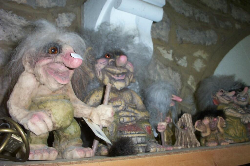 Appraisal: A collection of Norwegian Nyform Trolls of various sizes -