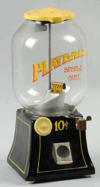 Appraisal: Northwestern Gumball Vendor Complete with lock and key Top and