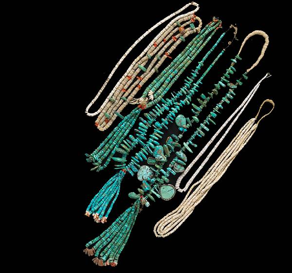 Appraisal: JewelryProperty from an old New Mexico family collection Including a