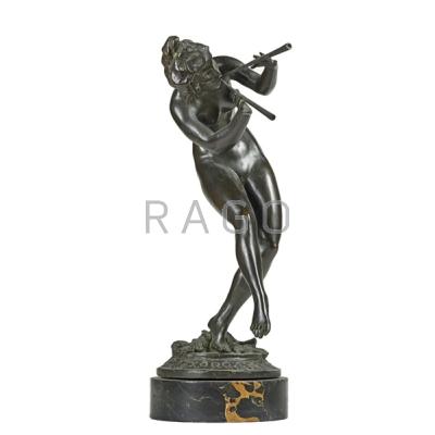 Appraisal: Robert Ingersoll Aitken American - Xoros Dancing Bacchante ca Bronze