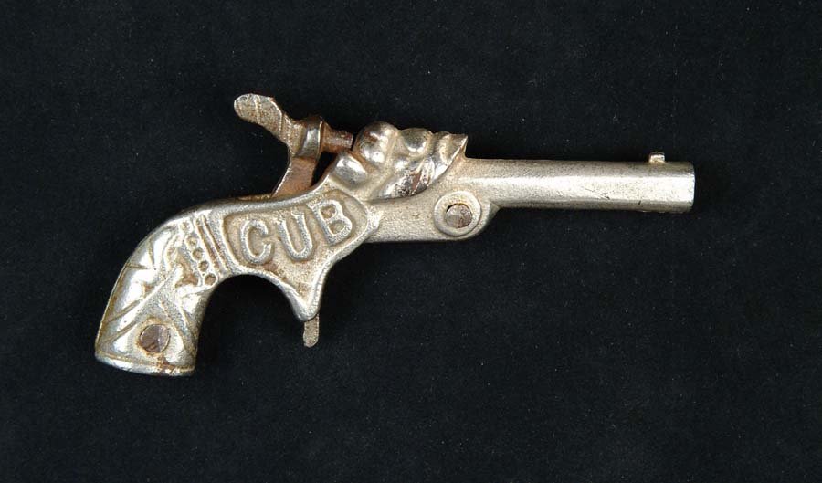 Appraisal: CUB HEAD PISTOL Maker unknown Ca Extremely rare figural head