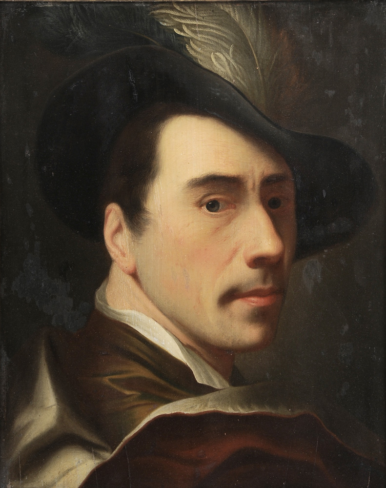 Appraisal: Follower of Christian Seybold German - Portrait of the Artist