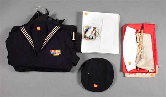 Appraisal: Assortment of World War II memorabilia including a U S