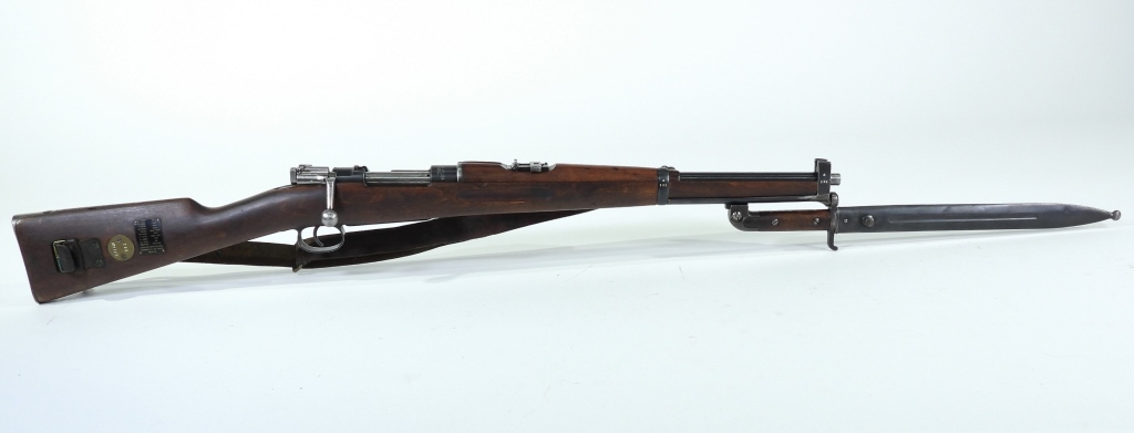 Appraisal: SWEDISH MODEL MAUSER CARBINE AND BAYONET Sweden C x caliber