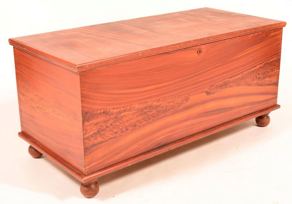 Appraisal: PEnnsylvania Mid th Century Softwood Blanket Chest Pennsylvania Mid th